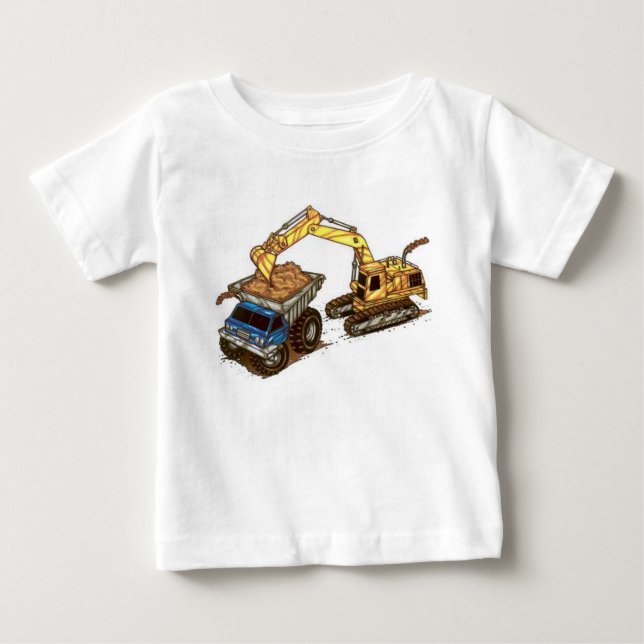 Spielzeit Baby T-shirt (Vorderseite)