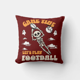 Spielzeit Lasst uns Fußball Halloween Funny spiele Kissen