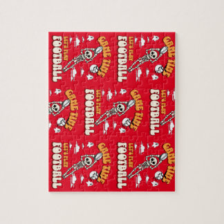 Spielzeit Lasst uns Fußball Halloween Funny spiele Puzzle