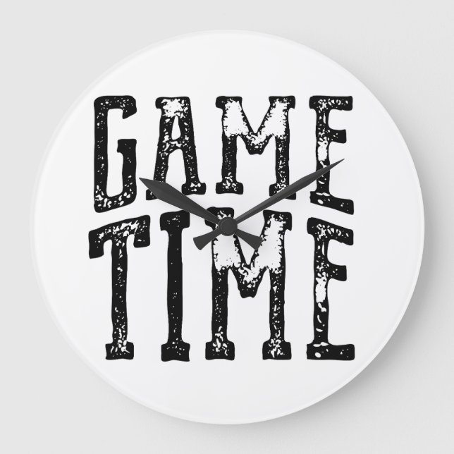 Spielzeituhr Große Wanduhr (Vorderseite)