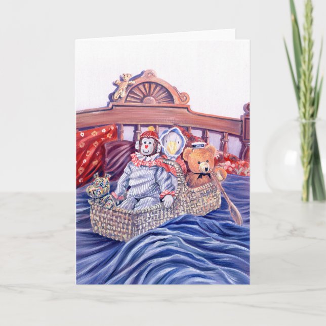 Spielzeug auf Sea Greetings Card Karte (Vorderseite)