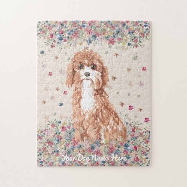 Spielzeug Cavoodle Puppy Puzzle (Vertikal)
