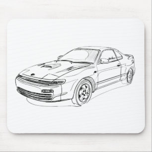 Spielzeug Celica GT4 1990 Mousepad