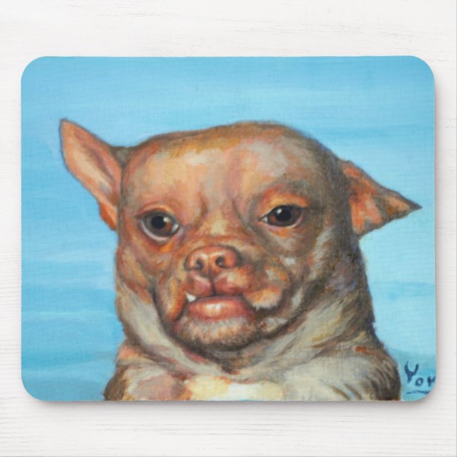 Spielzeug-Chihuahua Mousepad (Vorne)