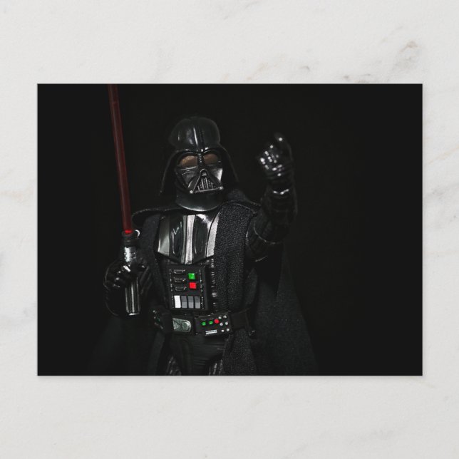 Spielzeug Fotografie Sci Fi Design Feiertagspostkarte (Vorderseite)