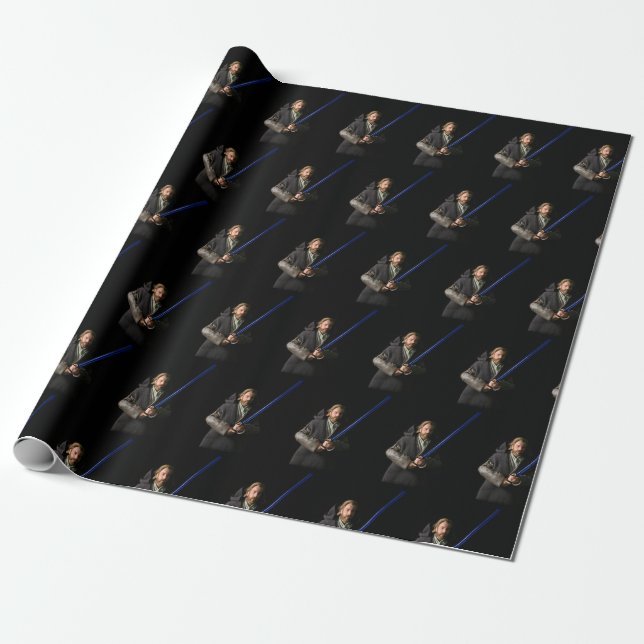 Spielzeug Fotografie Sci Fi Design Geschenkpapier (Ungerollt)
