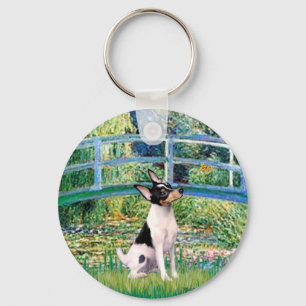 Spielzeug-Fuchs-Terrier - Brücke Schlüsselanhänger