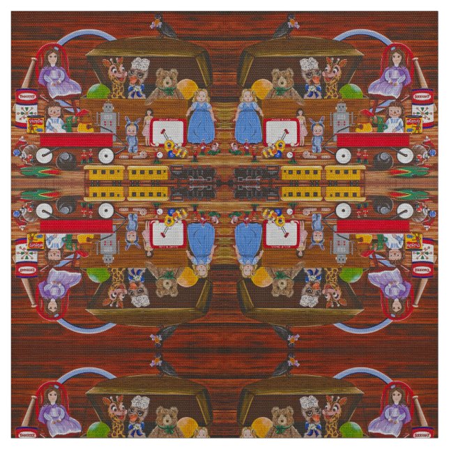 Spielzeug im Attikum Stoff (Muster)