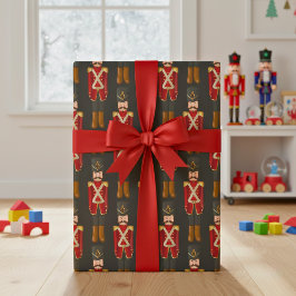 Spielzeug Nutcracker Soldier Wrapping Paper Geschenkpapier