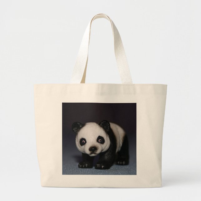 Spielzeug-Panda-Tasche Jumbo Stoffbeutel (Vorne)