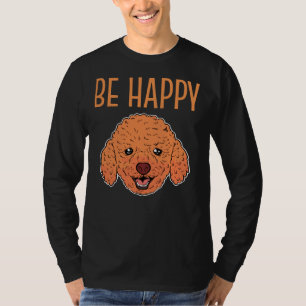 Spielzeug Poodle Gesicht ist glücklich T-Shirt