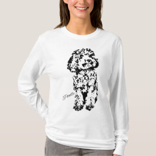 Spielzeug Poodle Niedlich Hund Lover gibt WoStanda T-Shirt