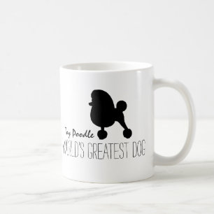 Spielzeug Poodle Silhouette Weltgrößter Hund Custo Tasse