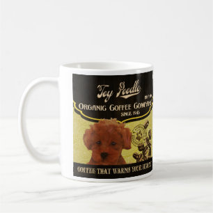 Spielzeug-Pudel-Marke - Organic Coffee Company Kaffeetasse