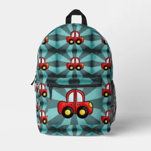 Spielzeug-Retro-Auto-Kunst Bedruckter Rucksack