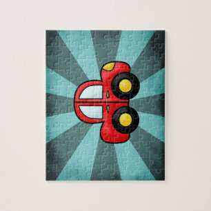 Spielzeug-Retro-Auto-Kunst Puzzle