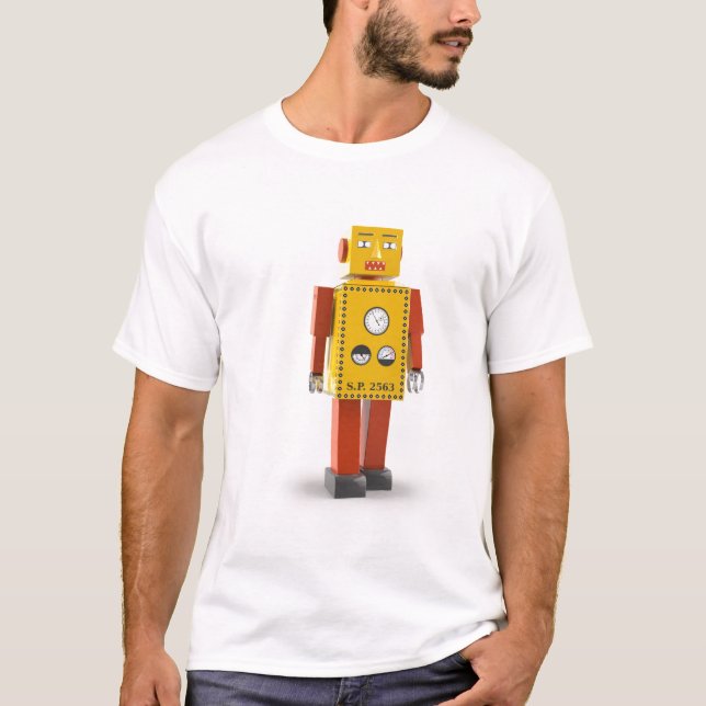 Spielzeug-Roboter T-Shirt (Vorderseite)