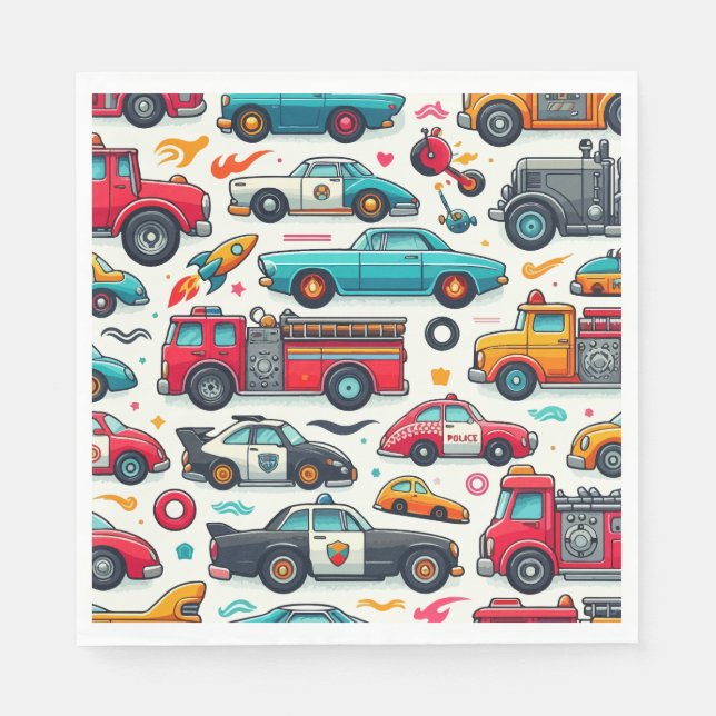 Spielzeug Serviette (Vorderseite)