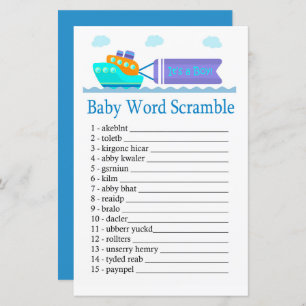 Spielzeug Ship Baby Wortspiel