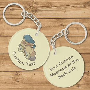 Spielzeug Zug Schlüsselanhänger