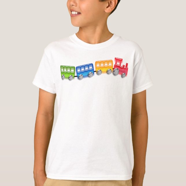 Spielzeug-Zug T-Shirt (Vorderseite)