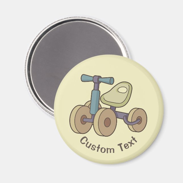 Spielzeugbike Magnet (Vorderseite/Rückseite)