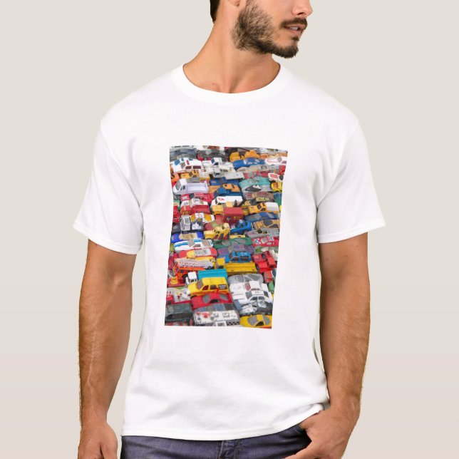 Spielzeugfahrzeuge Teemaschine Erwachsene T-Shirt (Vorderseite)