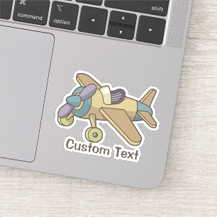 Spielzeugflugzeug Aufkleber