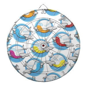 Spielzeugflugzeuge Dartscheibe