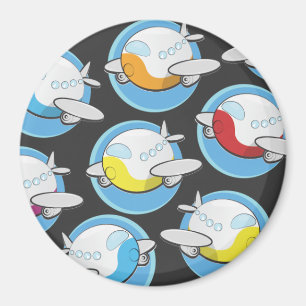 Spielzeugflugzeuge Magnet