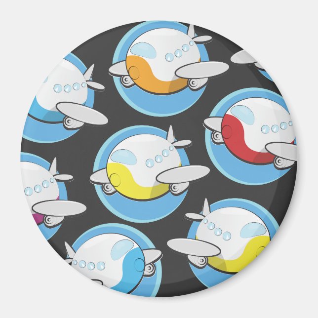 Spielzeugflugzeuge Magnet (Vorne)