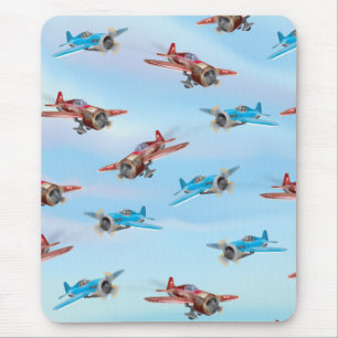 Spielzeugflugzeuge Mousepad
