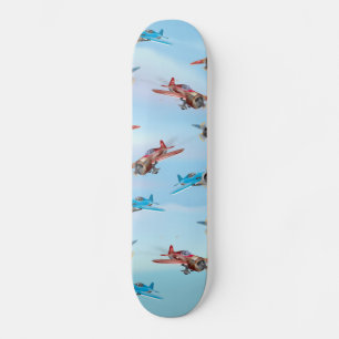 Spielzeugflugzeuge Skateboard