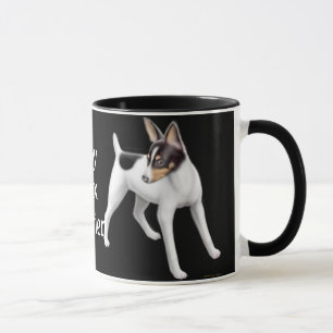 Spielzeugfox-Terrier-Wecker-Tasse Tasse