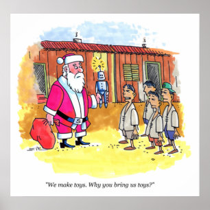 Spielzeughersteller sind ein Werteposter Poster