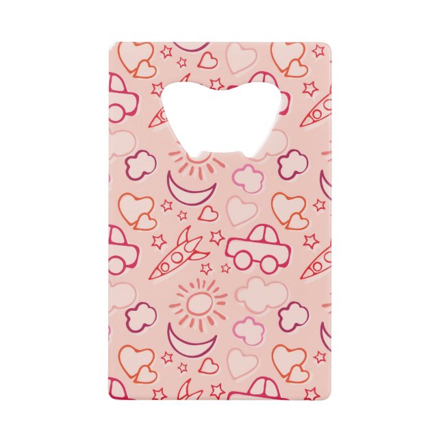 Spielzeughintergrund Geldkarten Flaschenöffner (Vorderseite)