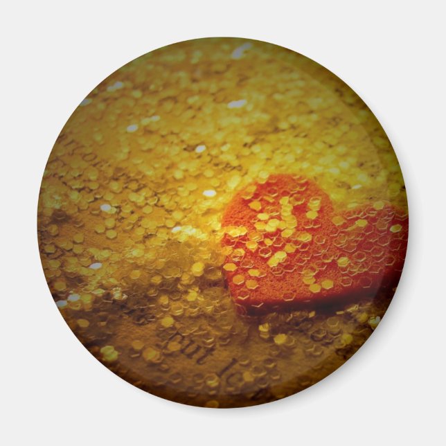Spielzeugkamera Herz Magnet (Vorne)