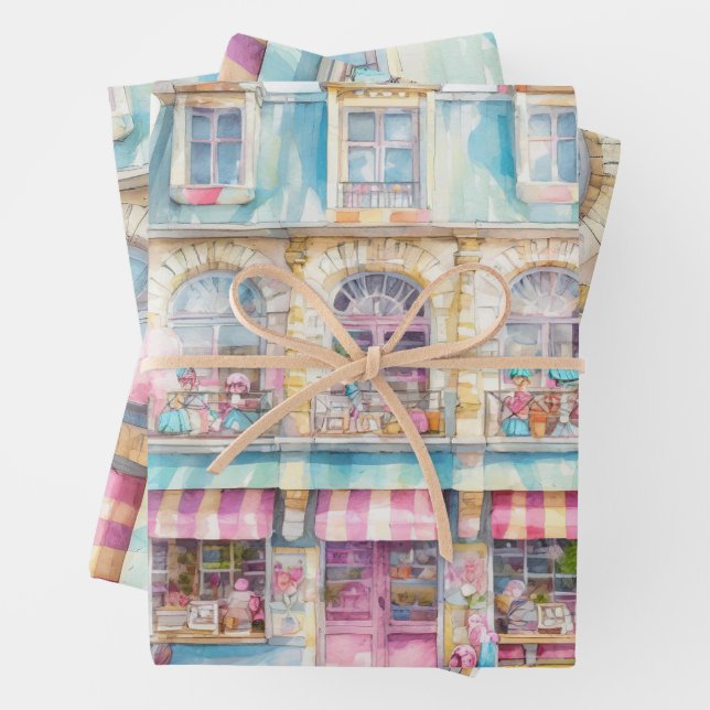 Spielzeugladen in Paris Geschenkpapier Set (Beispiel)