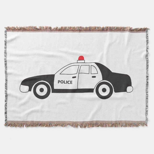 Spielzeugpolizei Decke (Vorderseite)