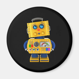 Spielzeugroboter mit unscheinbarer Ausstrahlung Magnet