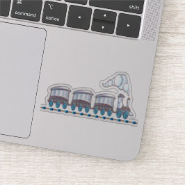 Spielzeugzug Aufkleber