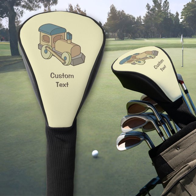 Spielzeugzug Golf Head Cover Headcover (Von Creator hochgeladen)