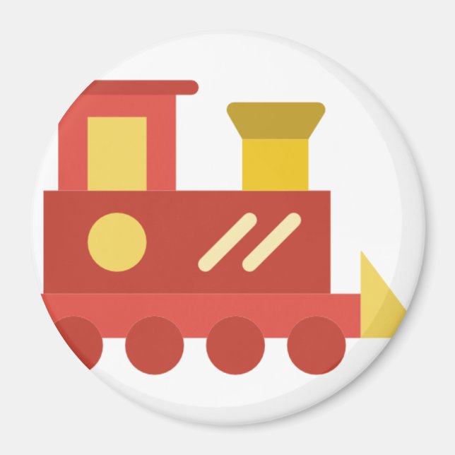 Spielzeugzug Magnet (Vorne)