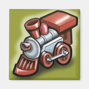 Spielzeugzug Magnet