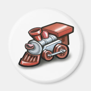 Spielzeugzug Magnet