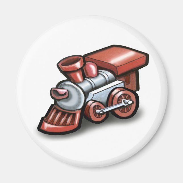 Spielzeugzug Magnet (Vorne)