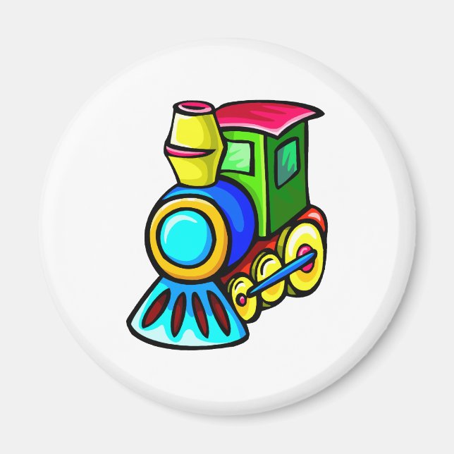 Spielzeugzug Magnet (Vorne)