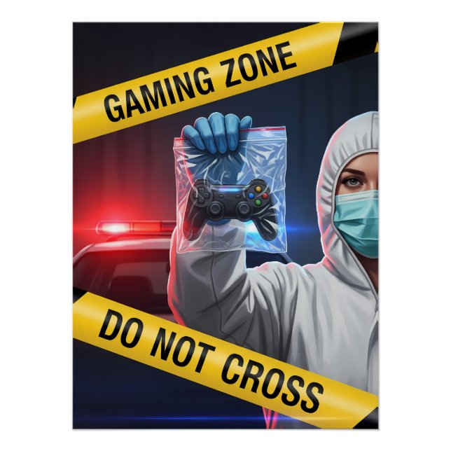 Spielzone Nicht Betreten Poster (Vorderseite)