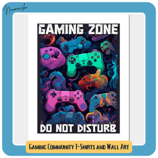 Spielzone stört nicht die Coole Geschenkidee eines Poster