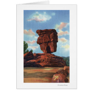 Spiess-Spitze, Colorado - ausgeglichener Felsen